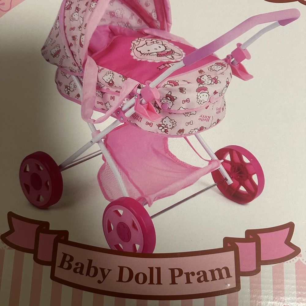 Sanrio Pink Baby Doll Stroller - Picture 5 of 16
